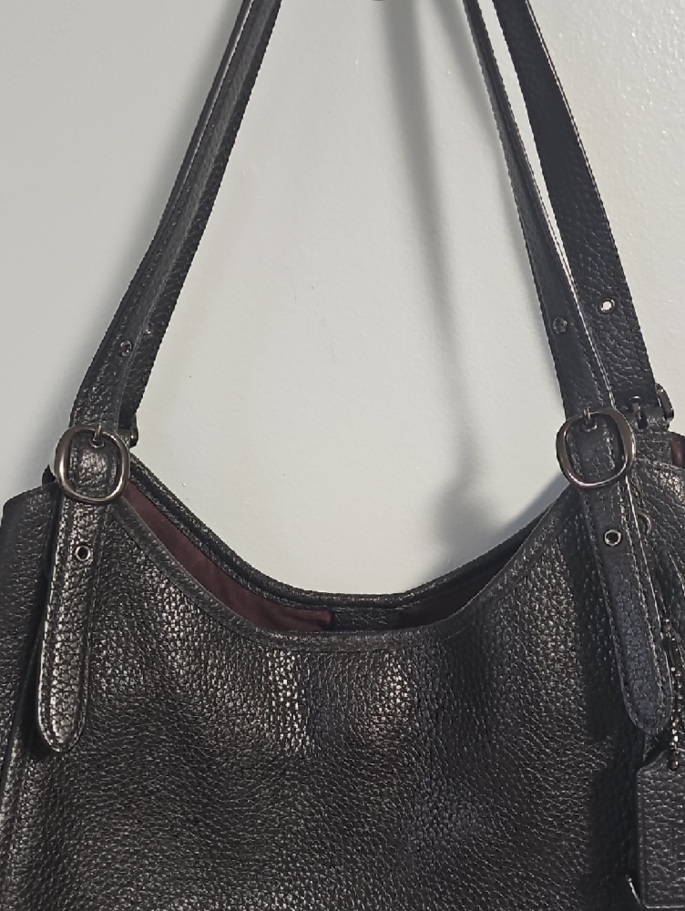 Coach Lori Leather Shoulder Bag - Picture 4 of 16